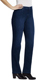 women classic high rise tapered jean